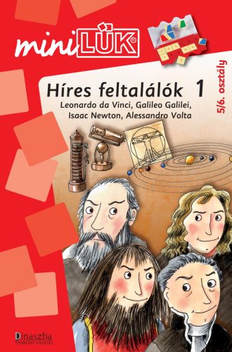 HÍRES FELTALÁLÓK 1. - MINILÜK piros