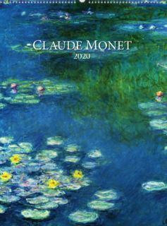 CLAUDE MONET - MŰVÉSZETI FALINAPTÁR - 2020