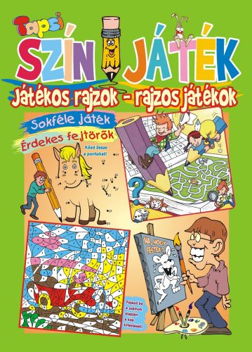 TAPSI SZÍN-JÁTÉK - JÁTÉKOS RAJZOK-RAJZOS JÁTÉKOK