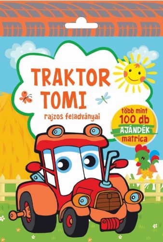 TRAKTOR TOMI RAJZOS FELADVÁNYAI - TÖBB MINT 100 DB AJÁNDÉK MATRICA