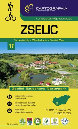 ZSELIC TURISTATÉRKÉP 1:60000 (ÚJ)