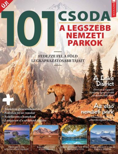 101 CSODA - A LEGSZEBB NEMZETI PARKOK -  FÜLES BOOKAZINE