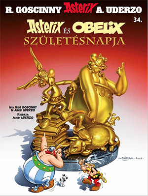 ASTERIX ÉS OBELIX SZÜLETÉSNAPJA - ASTERIX 34.