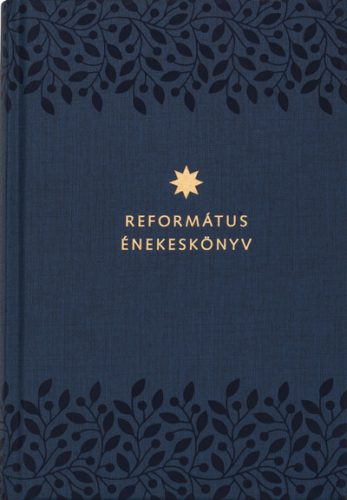 REFORMÁTUS ÉNEKESKÖNYV (KÖZÉPMÉRET, SÖTÉTKÉK, MINTÁS)