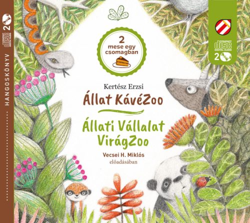 ÁLLAT KÁVÉZOO - ÁLLATI VÁLLALAT - VIRÁGZOO - HANGOSKÖNYV