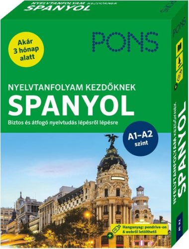 PONS NYELVTANFOLYAM KEZDŐKNEK SPANYOL