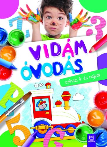 VIDÁM ÓVODÁS  - SZÍNEZ, ÍR ÉS RAJZOL