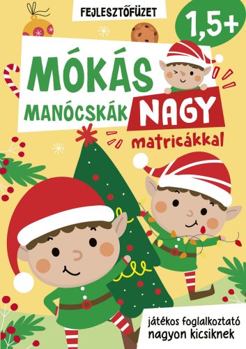 MÓKÁS MANÓCSKÁK - FEJLESZTŐFÜZET NAGY MATRICÁKKAL