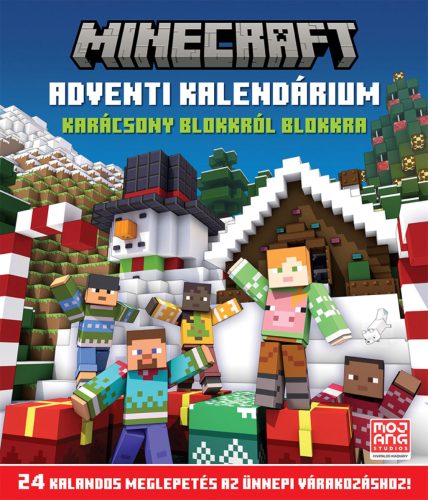 MINECRAFT ADVENTI KALENDÁRIUM - KARÁCSONY BLOKKRÓL BLOKKRA