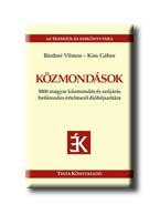 KÖZMONDÁSOK - 3000 MAGYAR KÖZMONDÁS ÉS SZÓJÁRÁS ... -